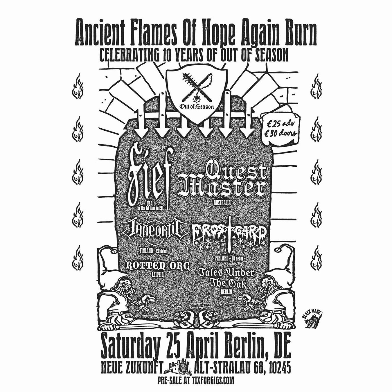 Jääportit Live in Berlin, April 25, 2026